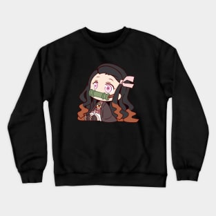 Cute Nezuko Crewneck Sweatshirt